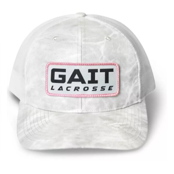 Gait Adult Script (White/Pink) Trucket Hat - Picture 2 of 4